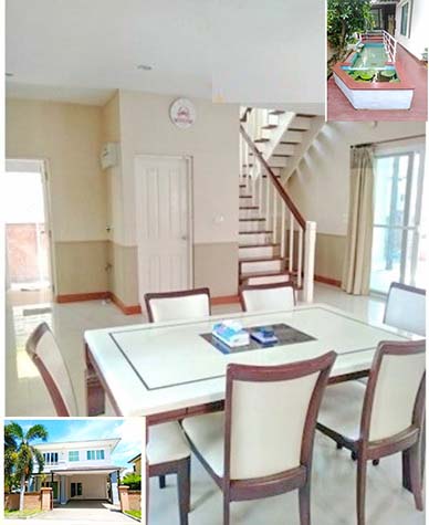 เพียวเพลส ราชพฤกษ์ 54ตรว.ให้เช่า บ้านเดี่ยว2ชั้น บรรยากาศเป็นส่วนตัว 187ตรม.24,999B-M 3นอน 3น้ำ 2จอดรถ 3แอร์FOR RENT 2-story detached house Private atmosphere Pure Place Ratchaphruek 54sq.wa. 187sq.m. 24,999B-M 3bed 3bath 2parking 3A/C.ซ.เทียบคุณประชาร่วมใจ ถ.ราชพฤกษ์ ตำบลบางพลับ อำเภอปากเกร็ด นนทบุรี 11120บ้านน่าอยู่ รมรื่น เย็นสบาย บรรยากาศเป็นส่วนตัว3 ห้องนอน 3 ห้องน้ำ2 จอดรถ3 แอร์เครื่องทำน้ำอุ่นสถานที่ใกล้เคียงโรบินสัน ไลฟ์สไตล์ ราชพฤกษ์ ( 1 กม. )โรงพย