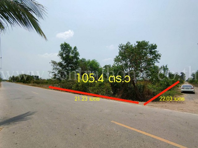 P1 ที่ดิน 2 แปลง 105 ตารางวา 110 ตารางวา ดอนเกาะกา บางน้ำเปรี้ยว ใกล้ วัดสุนทรพิชิตาราม