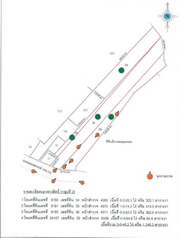 ขายที่ดิน 3-0-46.2 ไร่ ถนนแจ้งสนิท อำเภอเมือง จังหวัดมหาสารคาม