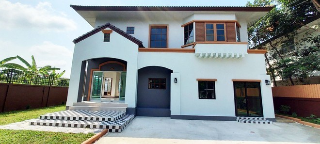 ขายบ้านเดี่ยว หมู่บ้านราชพฤกษ์ บางบอน4 ขนาด 100ตรว 