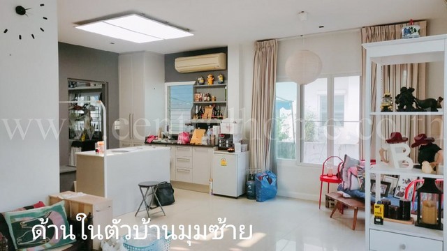 P1 บ้านเดี่ยว สราญสิริ ประชาอุทิศ - สุขสวัสดิ์ หลังริม ราคาสามารถต่อรองได้