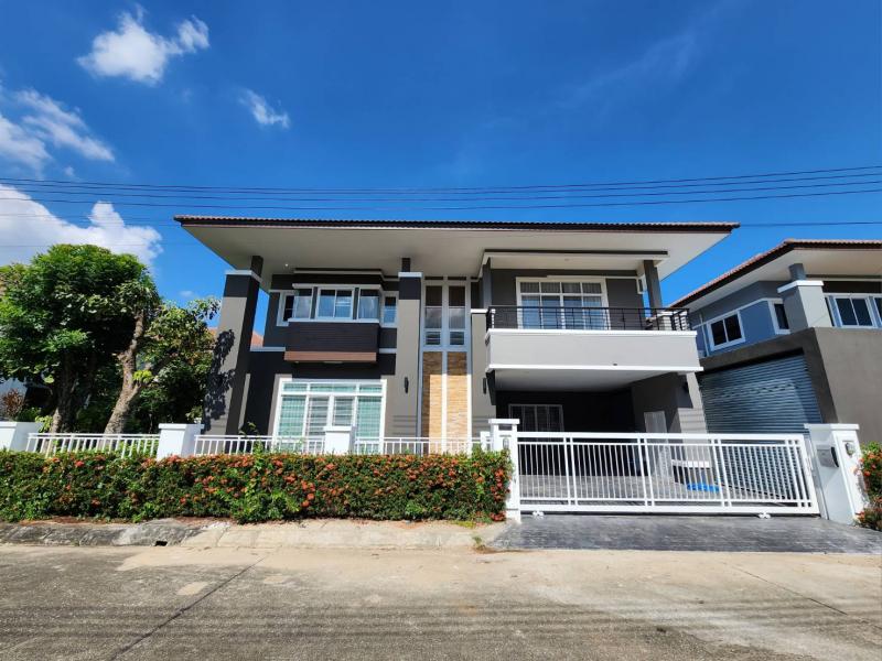 บ้านในโครงการกุลพันธ์วิลล์ 16 (Tha Bliss) เชียงใหม่ บ้านหลังใหญ่ 4นอน 4น้ำ มีพื้นที่สวน