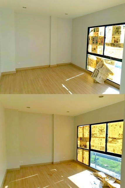 เมกา บางนา ให้เช่าโฮมออฟฟิศใหญ่มาก4 ชั้น ห้องมุม 32ตรว. 260ตรม. 3นอน 4น้ำ 2จอดรถ 6แอร์