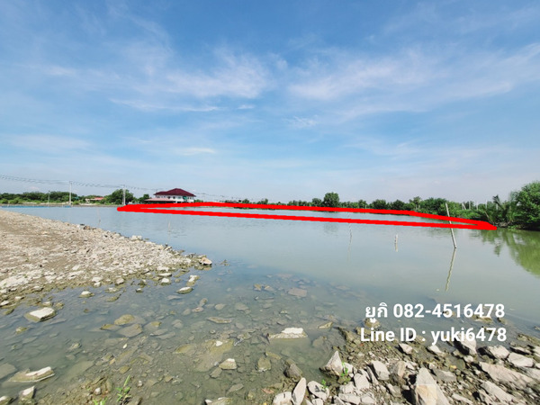 ขายที่ดินเปล่า 3 ไร่ 2งาน 53 ตารางวาผังสีเหลือง บ้านคลองสวน พระสมุทรเจดีย์*** ราคา 15,800,000 บาท ***หน้ากว้างติดถนนประมาณ 45 เมตร ลึกประมาณ 100 เมตรปัจจุบันเป็นบ่อน้ำ ประมาณความลึกของบ่อประมาณ 1.5เมตรทำเลอยู่ใกล้แหล่งชุมชน ใกล้โรงงาน ใกล้โรงเรียน ใกล้วัดใกล้มหาวิทยาลัย มีโครงการหมู่บ้านอยู่ใกล้ๆ หลายโครงการบรรยายกาศดีเงียบสงบ เหมาะทำคาเฟ่ ร้านอาหาร หรือทำเกษตรประมง ท