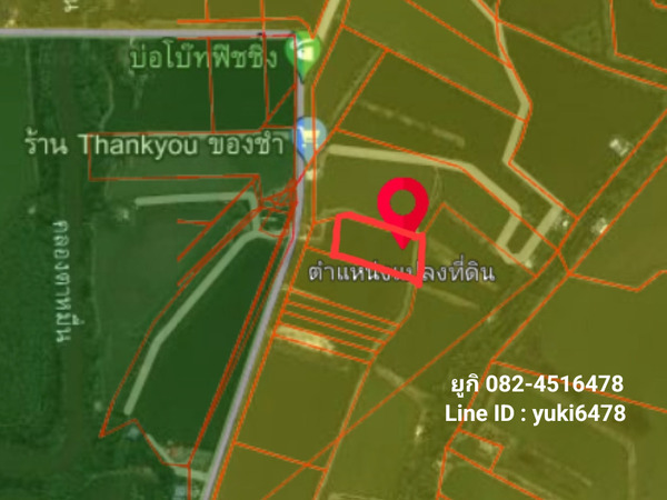 ขายที่ดินเปล่า 3 ไร่ 2งาน 53 ตารางวา ผังสีเหลือง บ้านคลองสวน พระสมุทรเจดีย์