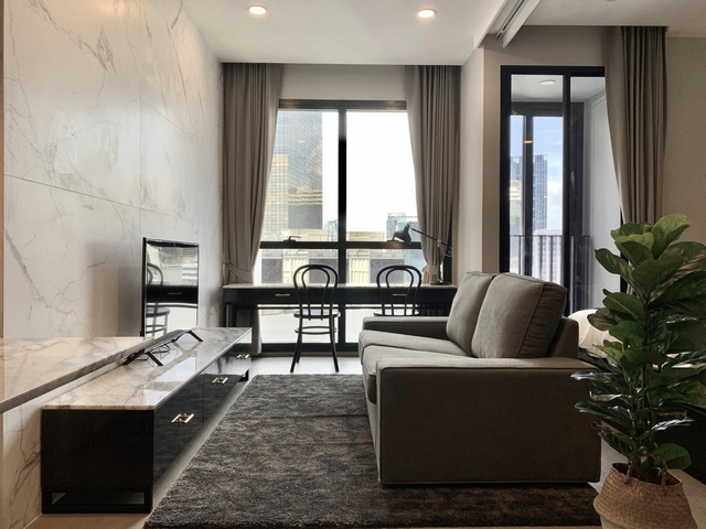 MM245 [For Sale] แอชตัน จุฬา-สีลม (Ashton Chula - Silom) ห้องพร้อมอยู่ ตกแต่งสวย เฟอร์ครบ #ใกล้MRTสามย่าน