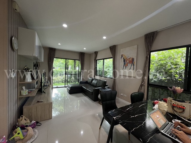 R1 บ้านแฝด บ้านกลางเมือง พระราม 9 - อ่อนนุช พร้อมเฟอร์นิเจอร์ ถูกสุดในโครงการ