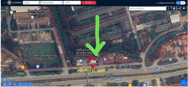  ขายที่ดิน ติดถนนเพชรเกษม ขาเข้าจังหวัดนครปฐม ขนาด 356 ตารางวา อำเภอเมือง จังหวัดนครปฐม