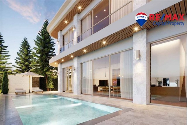 PERLA VILLA POOL VILLAS PATTAYALuxury Pool Villa น้องใหม่ที่มาแรงออกแบบไม่เหมือนใคร ให้ทุกวันคือความสุขในการพักผ่อนที่บ้าน บนโลเคชั่นที่เดินทางเข้าออกได้หลายทางบรรยากาศดี ส่วนตัวกับที่ดิน 2 ไร่ มีเพียง 6 หลังเท่านั้น✨บ้านเดี่ยวสองชั้นขนาด 90.41-137.61 ตารางวา4 ห้องน้ำ 5 ห้องน้ำ ที่จอดรถ 3 คัน✨ราคาเริ่มต้นเพียง 15.9 ล้านบาทพร้อม Fully Furnished packageมีสระว่ายน้ำส่วนตัว ลาน BBQ และสวน