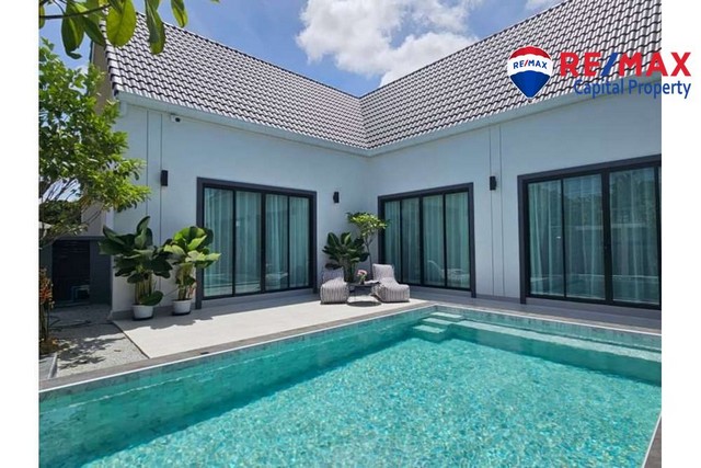 พูลวิลล่า 3 ห้องนอน สไตล์ "สแกนดิเนเวียน​ โบโฮ​"