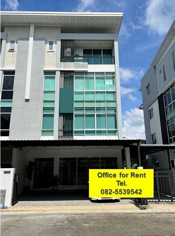 รหัส# TO888 ให้เช่าโฮมออฟฟิศ 4 ชั้น 400 ตรม. บิซ เเกลเลอเรีย นวลจันทร์-เกษตรนวมินทร์ ตกแต่งสไตล์โมเดิร์น เฟอร์พร้อมใช้ จอดรถ 6 คัน *** ราคาเช่า 120,000 บาท/เดือน   โฮมออฟฟิศ 4 ชั้น บิซ เเกลเลอเรีย นวลจันทร์-เกษตรนวมินทร์ออฟฟิศตกแต่งสวยหรู แนวโมเดิร์น พื้นที่ใช้สอย 400 ตารางเมตร 4 ห้องน้ำ (ห้องน้ำทุกชั้น) จอดรถได้ถึง 6 คันพร้อมเฟอร์นิเจอร์ครบครัน แค่ติดป้ายบริษัท พร้อมใช้งานเลย   