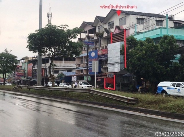 บ้านอาคารพาณิชย์ใกล้ ตลาด(ศาลแขวง)  อำเภอเมืองสุราษฎร์ธานี จังหวัดสุราษฎร์ธานี PKK04-05713