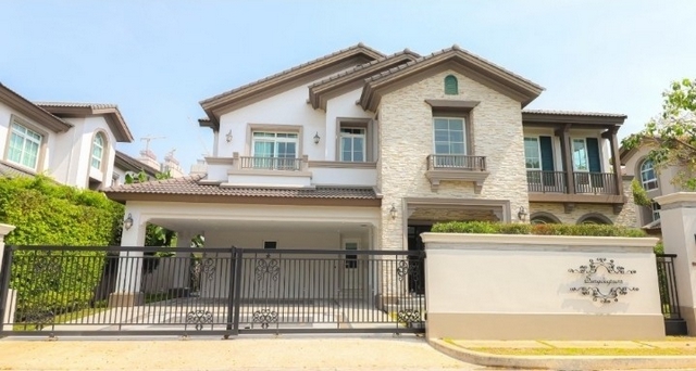 WW128D  ขาย บ้านเดี่ยว 2 ชั้น หมู่บ้าน นันทวัน บางนา กม. 7 #ติด Mega บางนา ใกล้ ร.ร.นานาชาติคอนคอร์เดียน