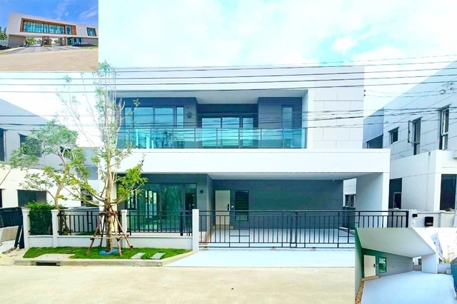 ให้เช่าคฤหาสน์ พูลวิลล่าเดี่ยว2 ชั้น มีสระว่ายน้ำในตัว เฟอร์ครบ พร้อมอยู่ 60ตรว. 264ตรม. 119,998B-M 5นอน 5น้ำ 3คัน 5แอร์ เซนโทร เมกา บางนา Mega Bangna for rent Mansion 2-story pool villa Kanchanapisek with built-in swimming pool fully furnished ready to move in 60sq.wa. 264sq.m. 119,998B-M 5bed 5bath 3cars 5A/C. Centro ถนนกาญจนาภิเษก ต.บางแก้ว อ.บางพลี จ.สมุทรปราการ4 ห้องนอน1 ห้องแม่บ้าน1 ห้องนั่งเล่น1 ห้องครัว5 ห้องน้ำ3 จอดรถ5 แอร์- สระว่ายน้ำ- เครื่องทำน้ำอุ่น- ทีวี- ตู้เย็นสถานที่ใกล้เคียงส