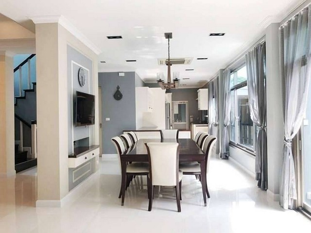 ขายบ้านเดี่ยว เพอร์เฟค มาสเตอร์พีช-พระราม 9 (หลังริม) 105 ตรว.   พร้อมเข้าอยู่