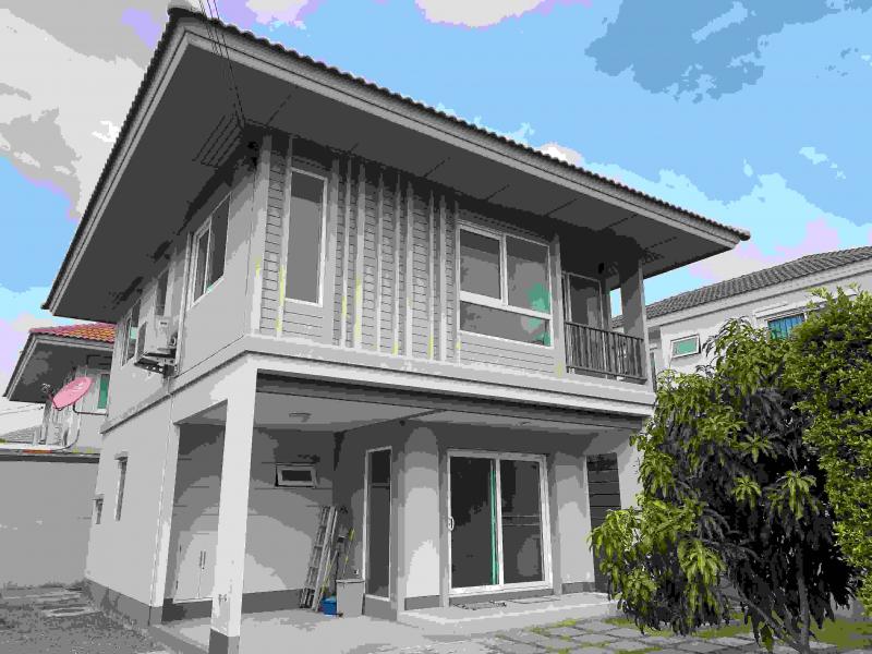 ขายบ้านเดี่ยว2ชั้น หลังมุม รีโนเวทใหม่ ต.ศาลากลาง อ.บางกรวย นนทบุรี