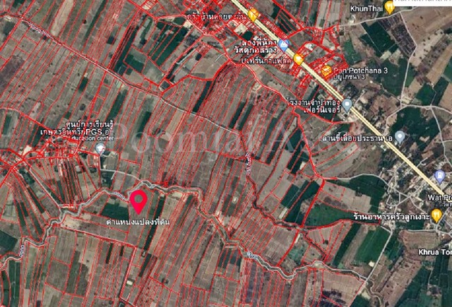 ที่ดินเปล่า 42 - 1 - 33 ไร่ อำเภอขาณุวรลักษบุรี จังหวัดกำแพงเพชร ราคาถูก