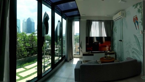 ขาย Venio คอนโดหรู ระเบียงกว้าง ติดสวนเบญจกิตติ  คอนโด แบบฟีลบ้าน มีสวนส่วนตัว โซนสุขุมวิท