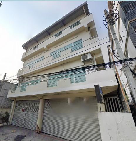 BH2536 ให้เช่าอาคารพาณิชย์4ชั้น2คูหา 400ตรม.ประชาสงเคราะห์ ทำเลดีใกล้ม.หอการค้า