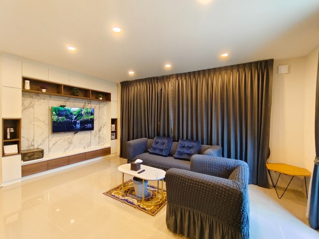 [A795]ให้เช่า 85k บ้านเดี่ยว เพอร์เฟค พระราม9-กรุงเทพกรีฑา คลองสองต้นนุ่น ลาดกระบัง ตกแต่งสวยพร้อมเข้าอยู่