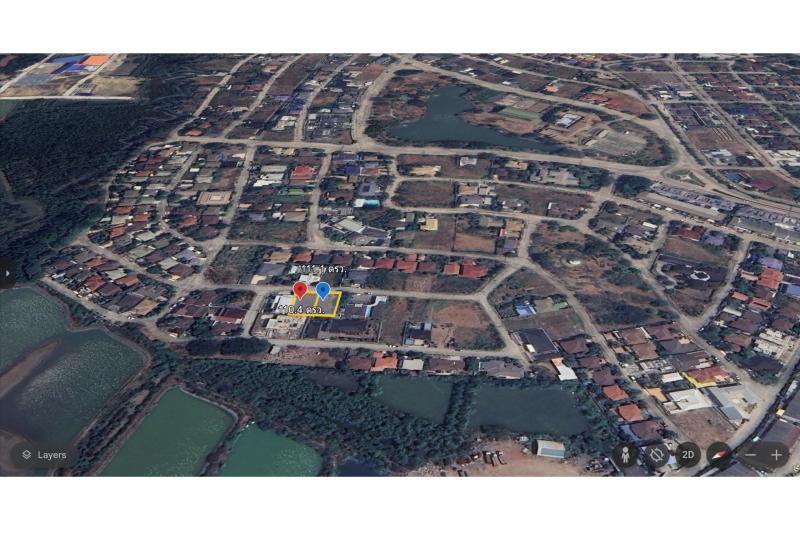 ที่ดินเปล่า หมู่บ้านมหาชัย เมืองทอง ทำเลทอง สังคมดี แปลงสวย