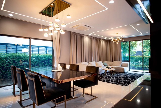 ให้เช่าบ้านเดี่ยว2 ชั้นย่านกรุงเทพกรีฑา รามคำแหง หัวหมาก บางกะปิ พัฒนาการ ติด รร.นานาชาติไบรท์ตันคอลเลจ  หมู่บ้าน เศรษฐสิริ กรุงเทพกรีฑา 2