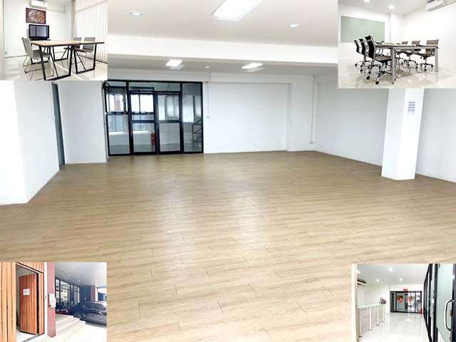 เอแบค MRT หัวหมาก ให้เช่า Office ชั้น3- 4 ออฟฟิศ 6 ชั้น ม. รามคำแหง  50ตรว. 100-200 ตรม. ชั้นละ 31,998B-M 2นอน 2น้ำ 2จอดรถABAC for rent 3rd-4th floor Ramkhamhaeng University MRT HuaMak 6-story office  50sq.wa. 100-200 sq.m. 31,998B-M per floor 2bed 2bath 2parking.ซอยรามคำแหง 77-83 ถนนรามคำแหง หัวหมาก บางกะปิ กรุงเทพ2 ห้องนอน2 ห้องน้ำ2 จอดรถ- ห้องครัว (ชั้นล่าง)- ประชุม (ชั้นล่าง)-ลิฟต์- ระบบกล้องวงจรปิด 24 ชม.- ระบบคีย์การ์ดเข้า-ออกบริษัท โอสถสภา จำกัด (มหาชน)Chewathai Ramkhamhaeng | ชีวาทัย รามคำแหงนิช โมโ