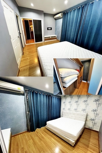 นาคนิวาส 48เซ็นทรัล อีสต์วิลล์ ลาดพร้าว71  ให้เช่าทาวน์โฮม เฟอร์หรูครบ 2 ชั้น  พร้อมอยู่ 22ตรว. 110ตรม. 3นอน 2น้ำ 2จอดรถ 4แอร์ แพลนท์