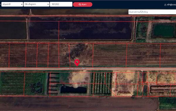 [ ขายที่ดิน 2 ไร่ ] ขายที่ดินแปลงสวย บึงคำพร้อย ลำลูกกา ปทุมธานี ติดถนน และ คูน้ำ