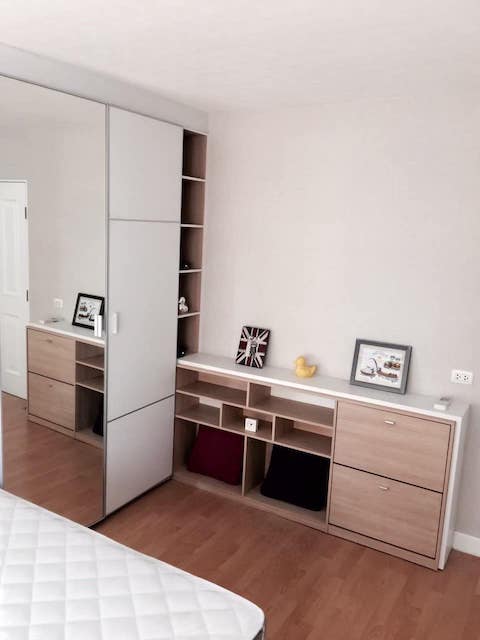 My Condo Sukhumvit 52 private quiet clean 3rd floor BTS On Nut