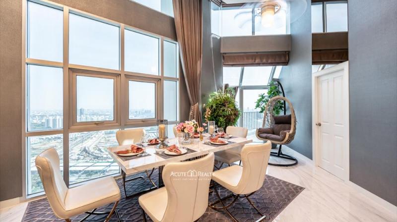 ขายเพนส์เฮาท์ เบลล์ แกรนด์ พระราม 9 ใกล้ MRT พระราม 9 ห้องตกแต่งสวยพร้อมเข้าอยู่