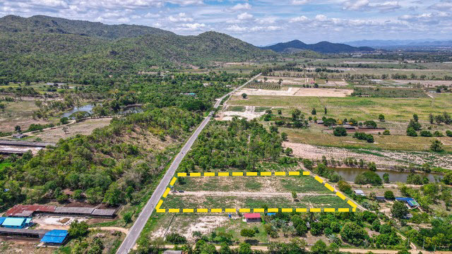 ขายที่ดินชะอำถูกมากวิวเขาถมแล้วน้ำไฟพร้อมติดถนนใหญ่ผ่อนยาว 3-5 ปีเพียง 9,500บาท/ตรว.