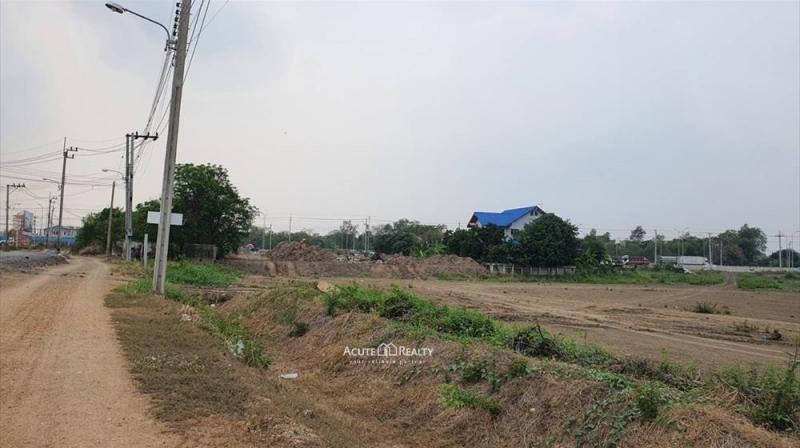 ขายที่ดิน ติดถนนราชพฤกษ์ ทั้งหมด 2 แปลงใหญ่ เนื้อที่รวม 30-2-59.9 ไร่