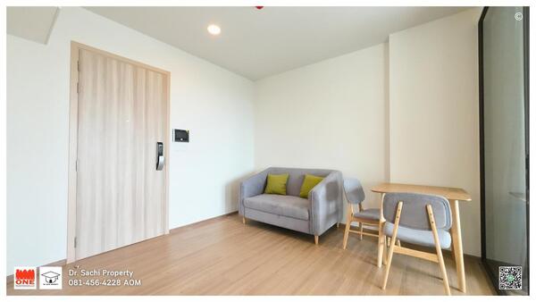 Property ID : M08208คอนโดสวย ทำเลดี ติดถนนประเสริฐมนูกิจ เดินทางสะดวก ใกล้ ม.เกษตรศาสตร์ และ ม.ศรีปทุม– ชั้น 12 ขนาด 33.75 ตร.ม.– 1 ห้องนอน 1 ห้องน้ำ– ระเบียงหัน ทิศตะวันออก– พร้อมเฟอร์ เตียง 5 ฟุต, ตู้เสื้อผ้า, ชั้นวางทีวี, ชุดโต๊ะทานข้าว, โซฟา– เครื่องใช้ไฟฟ้า ทีวี, แอร์ 2 ตัว, ตู้เย็น, ไมโครเวฟ, เตาไฟฟ้า, เครื่องดูดควัน, เครื่องทำน้ำอุ่น– ระบบ Home Automation และ Digital Door Lock——————————————————ราคาขาย 