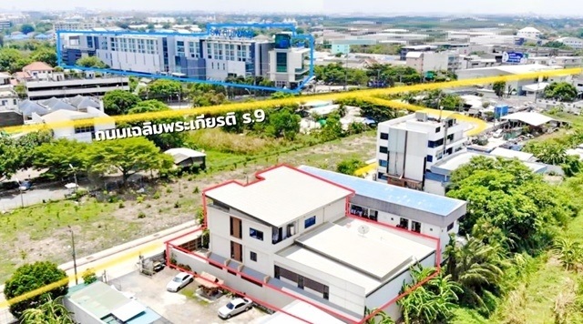  MRT ศรีอุดม โฮมออฟฟิศ 3 ชั้น ใกล้รถไฟฟ้าสายสีเหลือง พร้อมโกดัง Style Modern 168ตรว. 1,100ตรม. 349,999B-M 69ลบ. 5นอน 8น้ำ 3จอดรถ 3แอร์MRT SriUdom 3-story home office with warehouse Modern Style 168 sqwa. 1,100 sqm. 349,999B-M 69 million baht 5bed 8bath 3parking spaces 3A/C.ซอยเฉลิมพระเกียรติ ร.9 ถนนศรีนครินทร์ หนองบอน ประเวศ กรุงเทพ 10250ดีไซน์สวย เรียบหรู Style Modern ทันสมัย Location ดีที่สุดในย่านศรีนครินทร์4 ห้องนอน2 ห้องนั่งเล่น2 ห้องออฟฟิศ1 ลานซักล้าง (ซักผ้า ตากผ้า)2 ห้องครัว7 ห้องน้ำ 1 ห้องแ