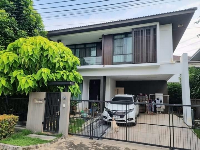 WW123AA ขาย บ้านเดี่ยว 2 ชั้น หมู่บ้านมัณฑนา อ่อนนุช-วงแหวน 4 ถนนคู่ขนานกาญจนา