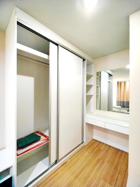 รัตนาธิเบศร์ รถไฟฟ้าบางรักใหญ่ เฟอร์บิ้วอิน ชั้น4 ตึกC 36ตรม. 1นอนให้เช่าคอนโดสัมมากร เอส 9  เซ็นทรัลเวสเกต  1น้ำ 2แอร์