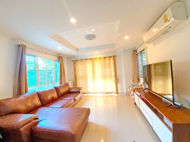 เฟอร์ครบ พร้อมอยู่ เซ็นทรัล แจ้งวัฒนะ เมืองทอง ให้เช่าบ้านเดี่ยว 2 ชั้น 57ตรว. 240ตรม. 3นอน 3น้ำ 3จอดรถ 3แอร์