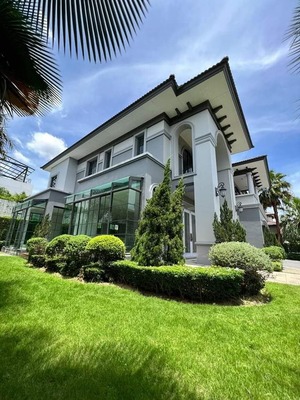 WW69AS ขาย คฤหาสน์หรู หมู่บ้านเดอะ แกรนด์ ปิ่นเกล้า ติดถนนใหญ่บรมราชชนนี อยู่ระหว่างพุทธมณฑลสาย 3 กับ สาย 4