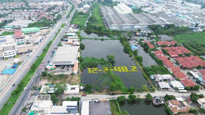 ขายที่ดินสวย  12 ไร่ 2 งาน 48 ตารางวา ทำเลดี หลังตลาดดีเทียนทะเล