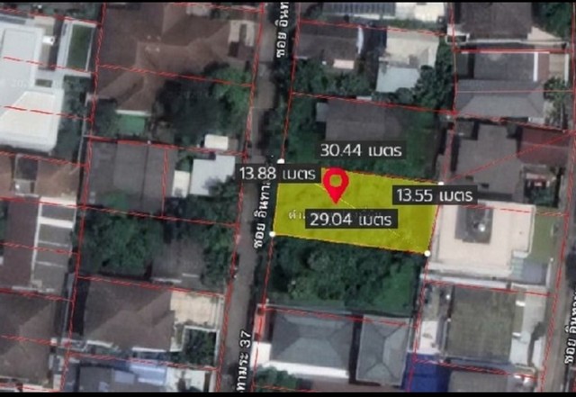 PB3632 ขายที่ดินถมแล้ว ซอย สุทธิสารวินิจฉัย ขนาดเนื้อที่ 105 ตารางวา ถนนกว้าง 6 เมตร