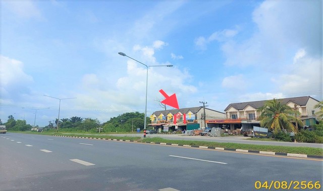 ขายอาคารพาณิชย์ใกล้ โลตัส​ คลองปาง อำเภอทุ่งสง จังหวัดนครศรีธรรมราช PKK04-05032