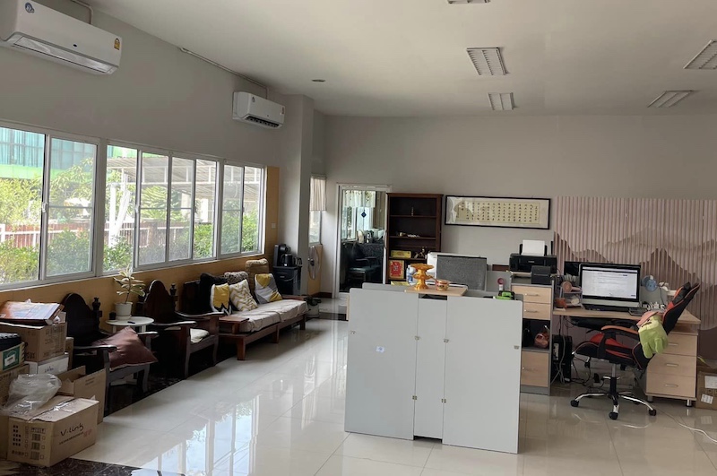 BST560 ขายโกดังโรงงาน ออฟฟิศ ใบรง.4 พร้อมที่อยู่อาศัย พระรามสอง  ซอยพันท้ายนรสิงห์ ในเสรีแฟคตอนี่แลนด์ พื้นที่ 1 ไร่