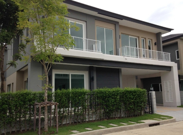  ให้เช่าบ้านเดี่ยว2 ชั้น  The City สุขุมวิท – แยกบางนา  เนื้อที่ 72 ตร.วา  275 ตร.ม. 4 นอน 4 น้ำ 