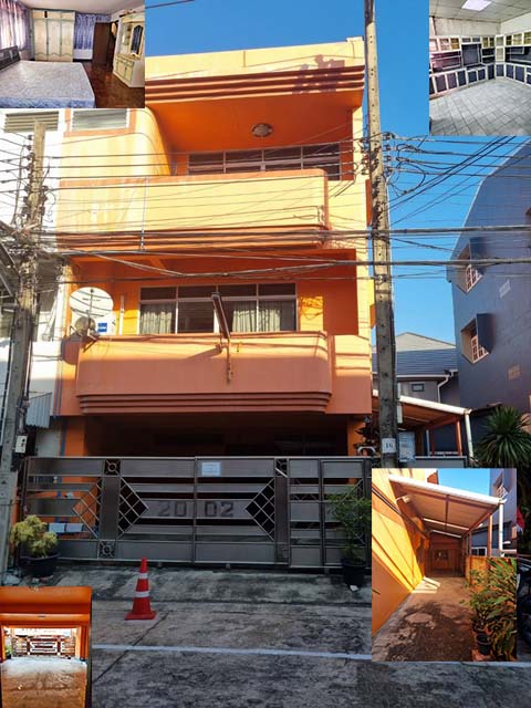 ใหญ่มาก BTSสะพานควาย ให้เช่าด่วน อินทามระ Airbnb โฮมออฟฟิศ4ชั้น  กว้าง 6 ม. ทำเลดี เฟอร์บางส่วน 46ตรว. 406ตรม. 4นอน 3น้ำ 4จอดรถ 2แอร์ 
