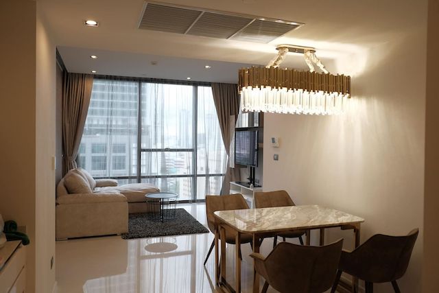 The Bangkok Sathorn is private, peaceful, safe, 12A floor, BTS Surasak.***Service for selling/renting houses, condos and giving advice. If interested, contact at any time***Interested in additional details or pictures or making an appointment to see the room?Contact Ekachai (Aui)T. 089-799-5598Line ID: @auiauiaui001 (add @ in front)-------------------------------------------------- -----------Room type: 1 bedroom, 1 bathroomSize 60 sq m., Floor 12ANew, clean room, beautifully decorated, ready to move in.details-------------------------------------------------- ------------Rental price: 45,000 baht per month-------------------------------------------------- ------------* Complete electrical appliances- Air conditioning- fridge- TV- washing machine-------------------------------------------------- ------------*Facilities worth using– 2 swimming pools– Fitness– Yoga room– Stream room and sauna– The project patch on the ground floor– Large garden on the 6th floor---------------