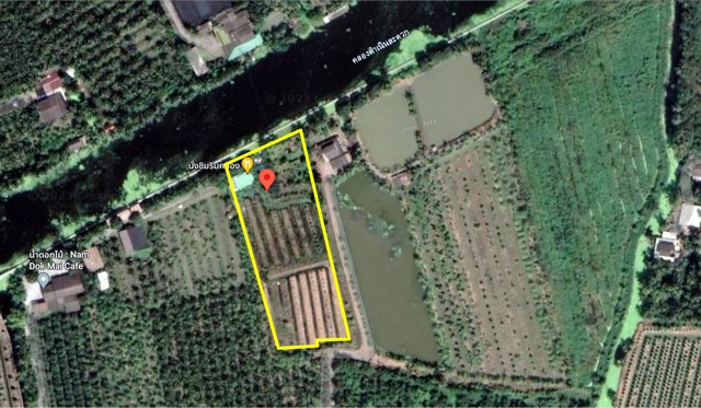 ขายที่ดินบ้านแพ้ว เนื้อที่ 5-0-0 ไร่ (2,000 ตารางวา) ผังสีเขียว บ้านแพ้ว สมุทรสาคร