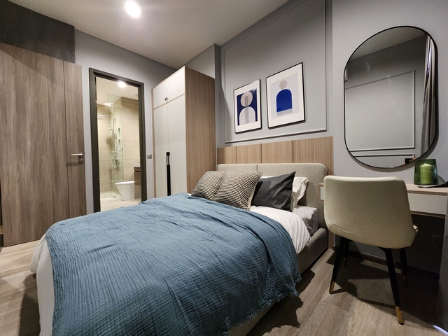 ให้เช่าคอนโด Rhythm Charoenkrung Pavillion 35 ตรม 1 นอน ตรงข้าม Shrewberry 