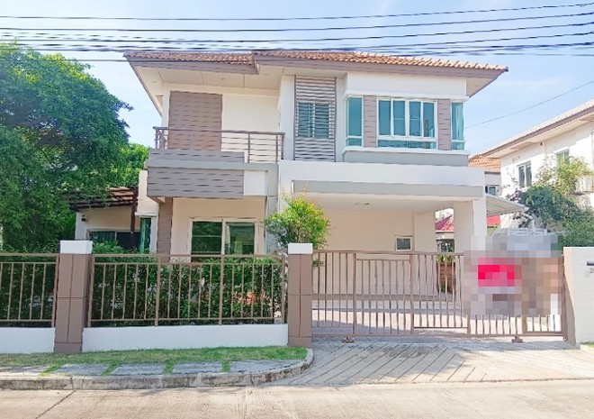 ขายบ้านเดี่ยว 2 ชั้น บุราสิริ อ่อนนุช บางนา ประเวศ เนื้อที่ 59.5 ตรว มี 4 นอน 3 น้ำ ใกล้เมกาบางนา