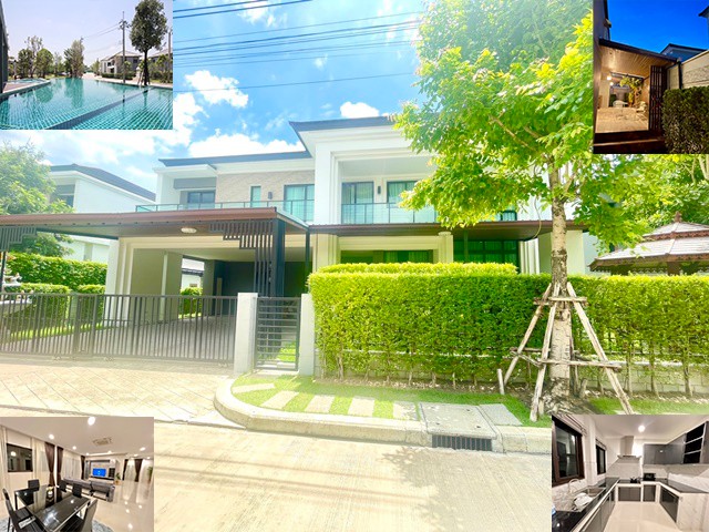  แฟชั่นไอส์แลนด์ รามอินทรา ขายคฤหาสน์ใหญ่มาก 5นอน เดอะพรอมานาด บิ๊กซี 25 ล้าน ถ.จตุโชติ109 ตรว. 419 ตรม. 6 น้ำ  จอดรถในบ้านได้ 6 คัน  cityselling Largest Mansion 5Bed Fashion Island Ramintra Chatuchot Road 109Sq.wa The Promenad Big C  419 Sqm. 6Bath 25 million Baht 6 cars.  cityซ.จตุโชติ ถ.กาญจนาภิเษก แขวงออเงิน เขตสายไหม กรุงเทพมหานคร 10220ต่อเติมหลังคา ทั้งหน้าบ้าน และหลังบ้าน พื้นที่ใช้สอย 420 ตารางเมตร -บ้านเดี่ยว 2 ชั้น 5 ห้องนอน 6 ห้องน้ำ 1  ห้องรับแขก 1 ห้องนั่งเล่น 1 